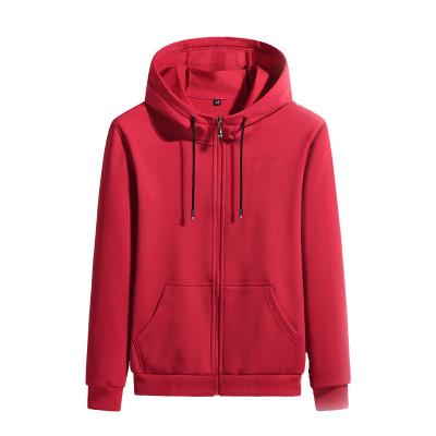 China Wholesale viable nice sports gym cotton fabric quality outdoor coats zipper hoodie jogger plus size men's jackets for sale