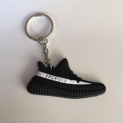 China rubber all 350 colors keychains opp yeezy individually packaged for retail for sale