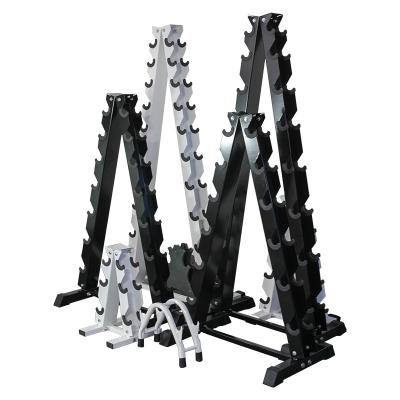 China Factory Wholesale Modern Gym Equipment Black Metal 3 Pairs Adjustable Dumbbell Rack Rack Set Dumbbell Weights for sale