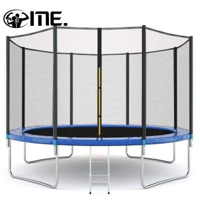 China With Protective Net I Sport Kid 6x9ft Rectangular Trampoline Games Kids Bounces Playhouses for sale