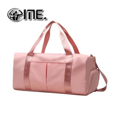 China Wear Resistant Gym Bag Waterproof Duffle Small Gym Shoe Moving Bag With Logo Custom With Wet Compartment Set For Women for sale