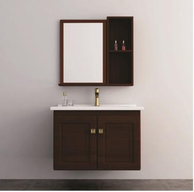 China Modern Single Bathroom Sink Cabinet Vanities On The Wall Waterproof Slim Mirror Cabinet Modern Hotel Bathroom for sale