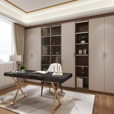 China Modern Wardrobe Bedroom - Modern Linear Design Melamine & UV for sale