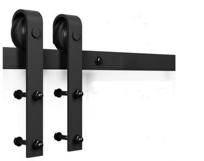 China Low Noise Hot Selling Stainless Sliding Barn Door Hardware For Single Doors Barn Doors for sale