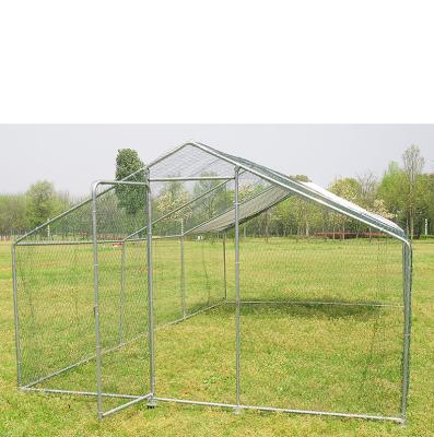 China Windproof 432 Galvanized Pipe Flat Surface Chicken Cage Rabbit Cage Dog Cage for sale