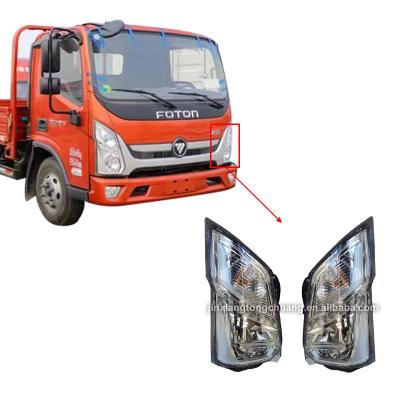 China Year 2005- Brightness Headlights for Modern Design foton aumark Truck in Transparent Black for sale