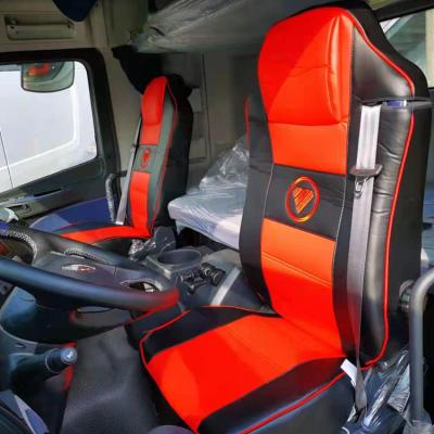 China Medium Heavy Duty Truck Series Full Leather Waterproof Cab Seat Cover for Foton Aumark for sale