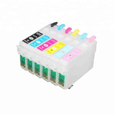 China T0851 COMPATIBLE - T0856 851n refillable ink cartridge compatible for epson T60 photo 1390 for sale