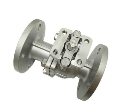 China General Stainless Steel ANSI Standard Flange SS 150LB Ball Valve for sale