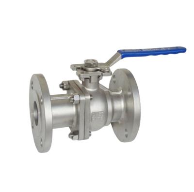 China 2PC General ISO 5211 Flanged High Mounting Bracket Ends Ball Valves for sale