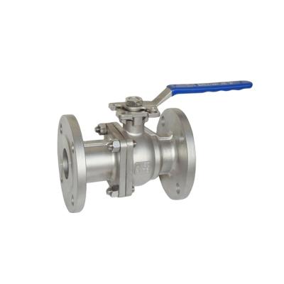 China Factory Direct Sale High Quality General Stainless Steel CF8 Ball Valve With Flange End for sale