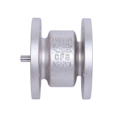 China General High Quality Standard Flange End Muffler ANSI Vertical Check Valve for sale