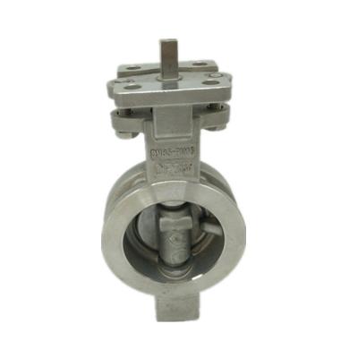 China General Dn200 Flanged Connection Butterfly Valve Price List Wenzhou Manufacturer for sale