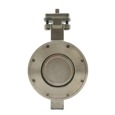 China DN150 Large Diameter Stem High Performance Wafer General Type Butterfly Valve Bare Shaft for sale