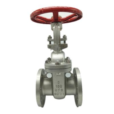 China General High Quality ANSI CF8 WCB Flange End Stainless Steel Gate Valve for sale