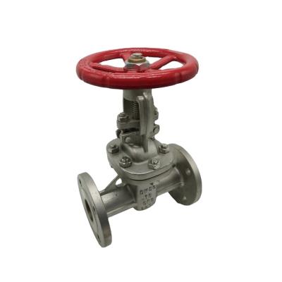 China General Wenzhou factory electric actauctor CF8/CF8M pn16 stainless steel water gate valve flange ends for sale