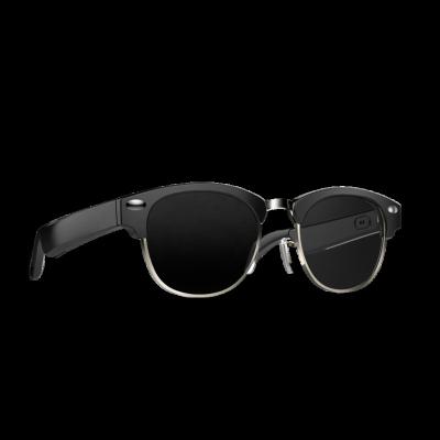 China New Fashion Eyewear Bone Conduction Helmet Tech Smart Lens Frame Wireless Sunglasses for sale