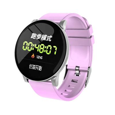 China New Product W8 Smart Wifi Smartwatch Heart Rate Monitor Color Screen Fashion Electronic Round Pedometer Spo for sale