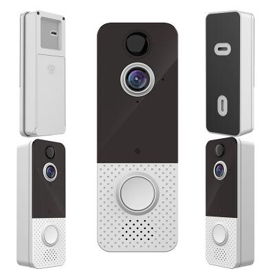 China HD Smart Small Door Bell Wifi Ring Video Doorbell Waterproof Phone Intercom Wireless Doorbell Camera T8Z for sale