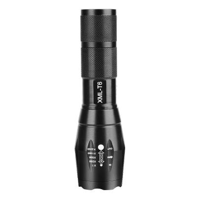 China Camping.Outdoor 2000 Lumen Water Resistant XML-T6 LED Flashlight Camping Torch Handheld Adjustable Zoom Flashlight Tactical Flashlights for sale