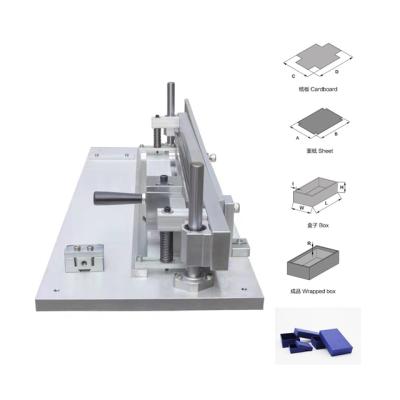 China Factory Manual Rigid Box V U Shape Grooving Machine For Cardboard MDF Paper Gray Board Chipboard Slotting Cutting Making Sample Grooving for sale