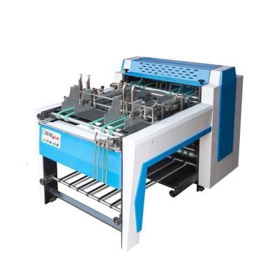 China Factory High Quality Paper Product Making Machinery Stainless V Groove Rigid Box Cardboard Box Machine for sale