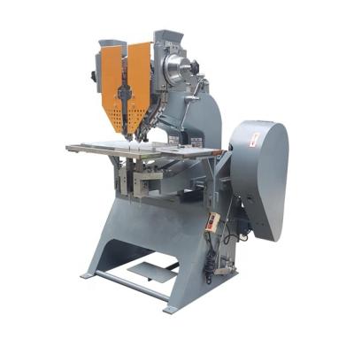 China Factory China Best Quality Lever Arch Folder Machine Clip Panel Folder Making Machine Ring Binder Machine For Mechanism Twin Riveting for sale