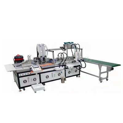 China Factory RM-900CT Automatic Magnet (Iron Sheets) Gluing Machine For Box for sale