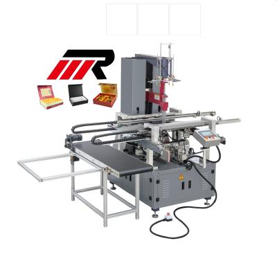 China JX-540A factory hot sales carton gift box rigid packaging machine with box feeding robot Zhejiang for sale