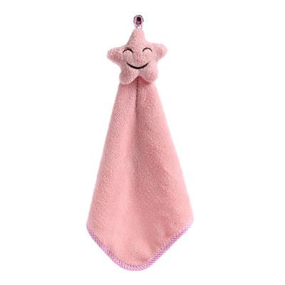 China High Quality Wholesale Promotion Kitchen Towel New Hand Dry Cleaning Cloth Towel Star Home Hanging Cute Kitchen Towel for sale