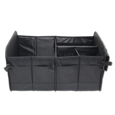 China Brief & Simple Color Fold Away Car Trunk Waterproof Non-slip Bottom Organizer Cargo Storage Containers With Lid for sale