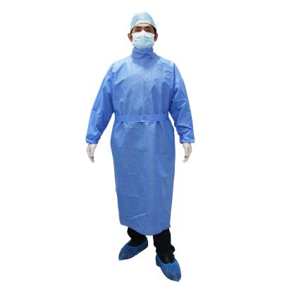 China SMS Premium Disposable Fine Cutting Professional Protective Physician Gown for sale