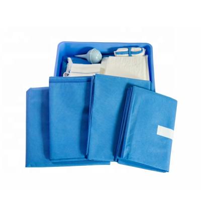 China Clinic Surgery Operation Disposable Pack Sterile Obstetric Instruments Set for sale