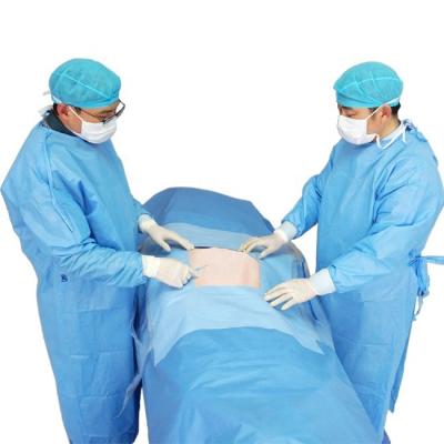 China Surgical Clinic And Sterile Disposable Surgical Operation Hip Drape Set for sale