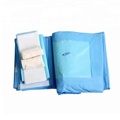 China Surgical Safety Medical Consumables Drape Disposable Surgical Pack / Kit Knee Arthroscopy Pack for sale