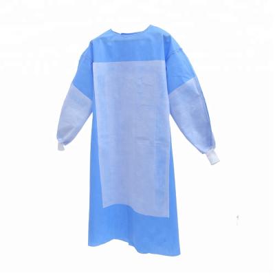 China Clinic Wholesale Medical Disposable Reinforced Surgical Gowns For Single Use for sale