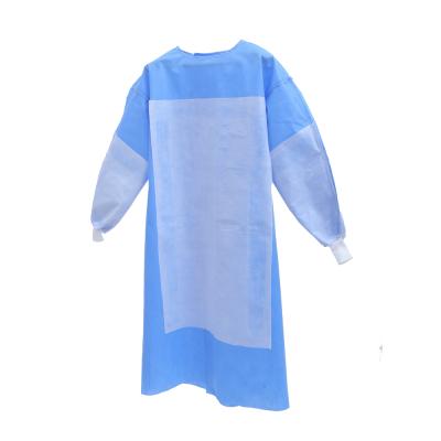 China Antistatic Biodegradable Nonwoven Non Sterile Disposable Surgical Gown Reinforced for sale