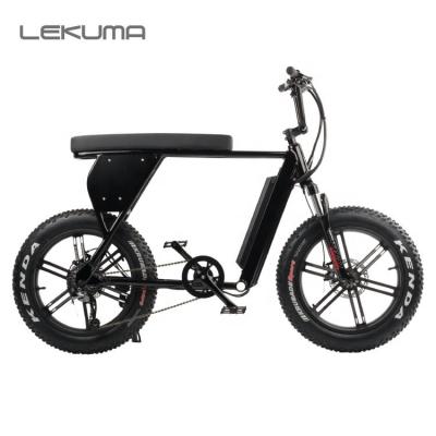 China 2019 Aluminum Alloy 500W Beach Cruiser Fat Tire Electric Bicycle for sale