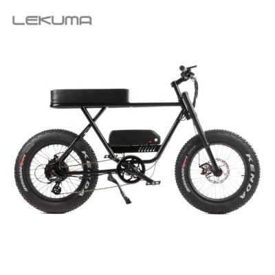 China Aluminum alloy power 500W 36V big fat tire beach ebike for sale