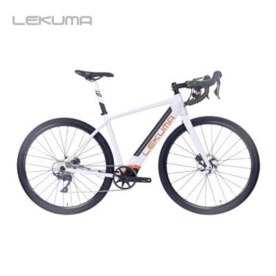 China New model aluminum alloy battery bafang M300 mid drive hidden road ebike for sale