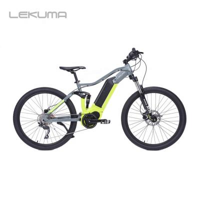 China Alloy 26 Inch 250W Mid Drive Mountain Aluminum Ebike for sale