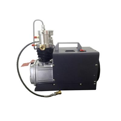 China 300bar pcp oil free electric portable piston silent small oil free air compressor for sale