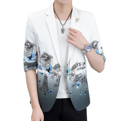 China Anti-Wrinkle Men Dress Tuxedo Wedding Dinner Party Prom Jacket Button Suit Blazer for sale