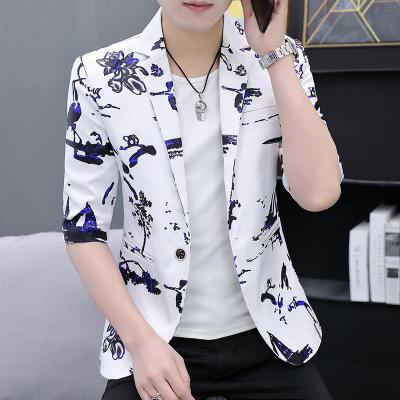 China Anti-Wrinkle Mens Blazer One Button Fit Slim Light Weight Casual Sports Coat for sale