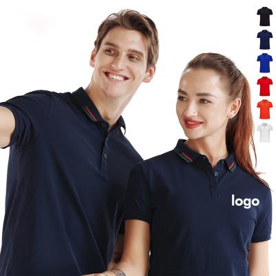 China Wholesale Golf Polo Sport Anti-Wrinkle Summer OEM/ODM Custom Logo Printing Cotton Polo Shirts For Men for sale