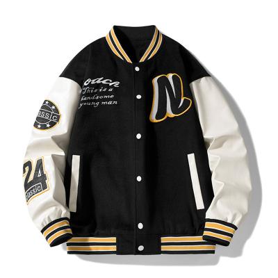 China Wholesale QUICK DRY custom logo baseball sports casual stylish running men's jackets spring autumn plus size men's jackets for sale