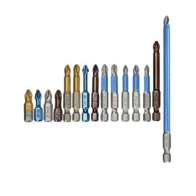 China 1/4 Inch PH2 Hex Shank Non-Slip Screwdriver Bit1 Inch Non-Slip Magnetic Driver S2 Phillips Screwdriver Bit for sale