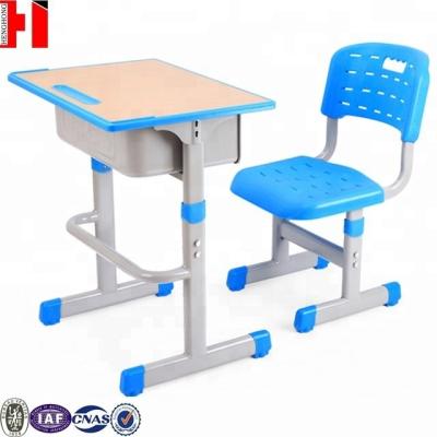 China Chinese School Classroom Furniture Plastic Ergonomic Kids Study Desk And Office Chair for sale