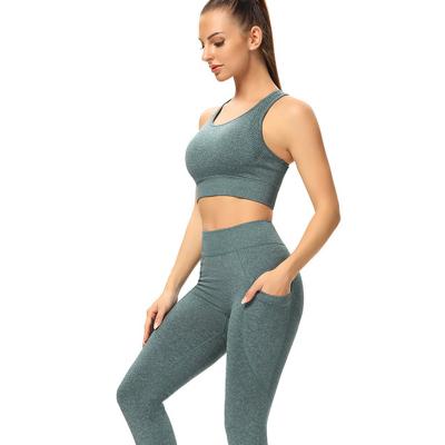 China TZ1531 Seamless Acid High Print Leggings Sports Bra Sports Yoga Wash Waist Set Plus Pocket for sale