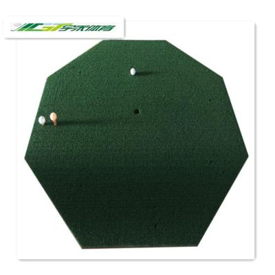 China Practice Swing Golf Tee Line Turf Golf Mat With 35mm Octagon Dura-pro Tee Line Turf /5' x 5' Plus Premium Commercial Golf Mat for sale